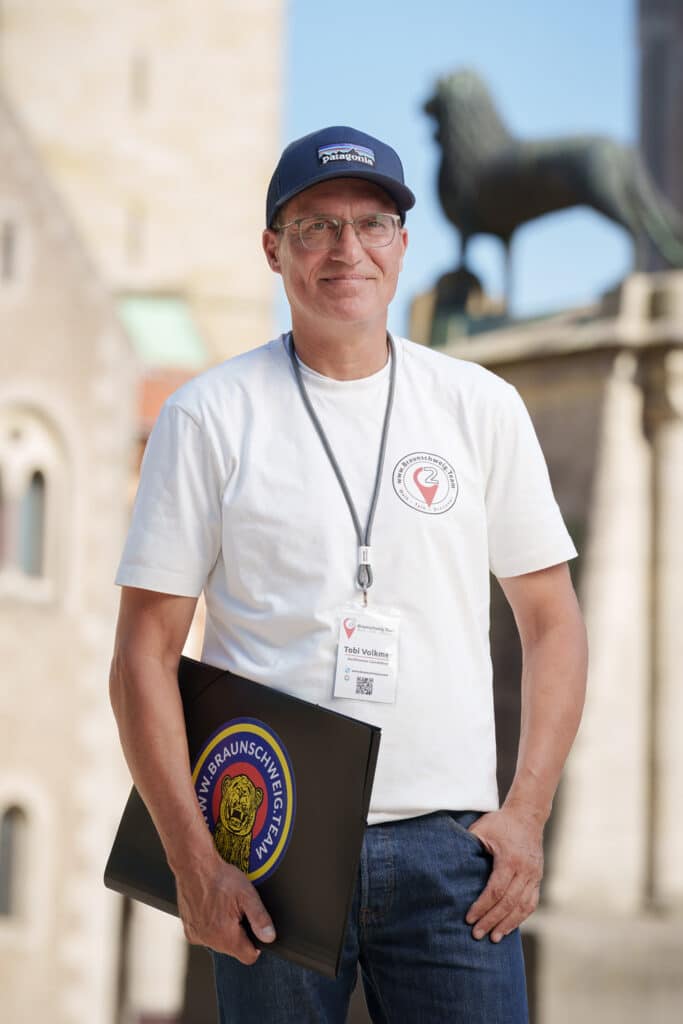 Tobias Volkmer, Gästeführer in Braunschweig.